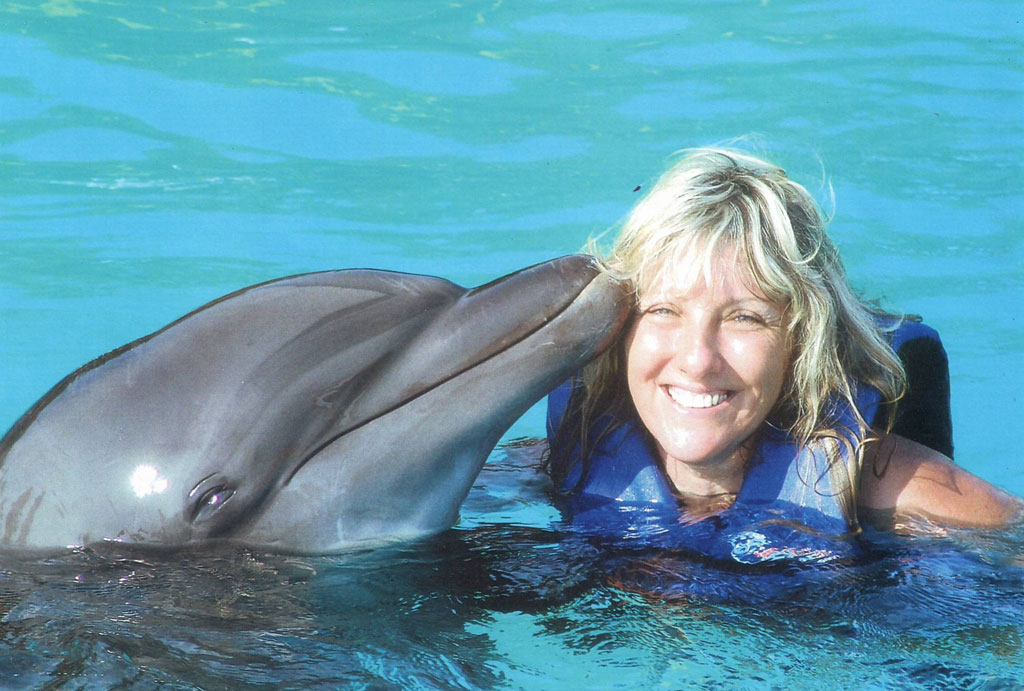 Close Encounter with a Dolphin